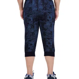 guide Men's Regular Fit Printed Three Fourth Capri image 2