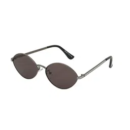 carlton london Metallic with Silver toned Oval Sunglass for Women and UV Protected Lens image 4