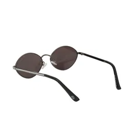 carlton london Metallic with Silver toned Oval Sunglass for Women and UV Protected Lens image 5