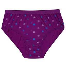 essa Softy Women's Printed Briefs | 100% Super Soft Cotton| Outer Elastic Waistband | Innerwear, Panties | Pack of 5 image 3