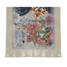 sameeha ™ Jacquard Banarasi Traditional Silk Dupatta for Women (Free Size) image 2