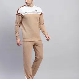 monte carlo Mens Printed Round Neck Full Sleeve Tracksuit (224066530) image 3