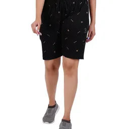 GUIDE Women Cotton Regular Fit Printed Shorts (Pack of 1) image 3