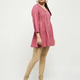 max Women's Regular Fit Mid Rise Churidar image 2