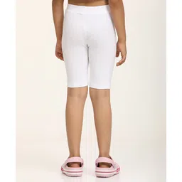 Zion Cotton Lycra Knit Pack Of 3 Solid 4 Way Stretchable Tights - Multi Colour image 3