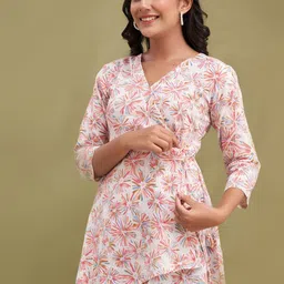 Rangun Floral Print Top image 2
