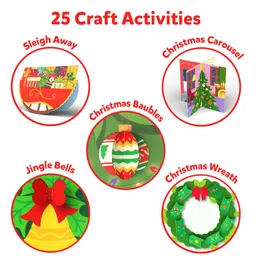 Skillmatics Scissor Skills Activity Book - Snip Snip, 25 Fun Cutting & Creative Activities for Preschoolers, 2 Child-Safe Scissors, Fine Motor Skills Craft Kit - Red image 5