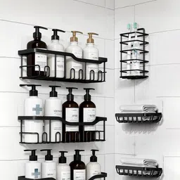 JD FRESH Black Set of 6 Water Resistant Multi-Utility Organisers-picture-12