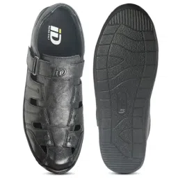 ID Men's Black Fisherman Sandals image 3