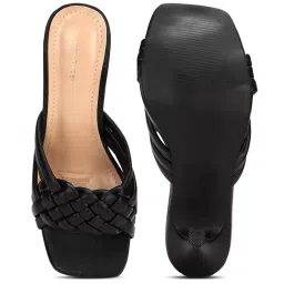 Van Heusen Women's Black Casual Stilettos image 4