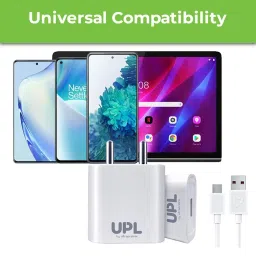 ULTRAPROLINK Volo UPL0004, 2.1A/10.5W USB Fast Charging Wall Charger with 1m Cable (White) image 4