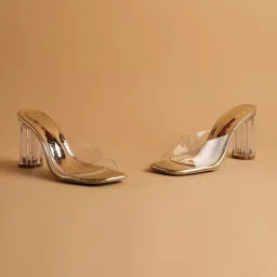 Eridani Women's Jia Gold Casual Sandals image 4