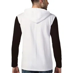 Blisstone Men Colourblocked Hooded Sweatshirt image 2
