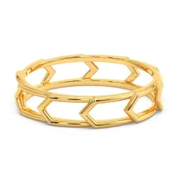 Candere by Kalyan Jewellers 18K Yellow Gold BIS Hallmark Ring for Women image 4