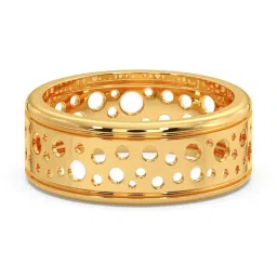 Candere by Kalyan Jewellers 18K Yellow Gold BIS Hallmark Ring for Men image 4