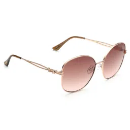 bebe Pink Round Sunglasses for Women image 4