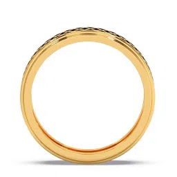 Candere by Kalyan Jewellers 18K Yellow Gold BIS Hallmark Ring for Men image 4