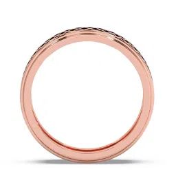 Candere by Kalyan Jewellers 18K Rose Gold BIS Hallmark Ring for Men image 4