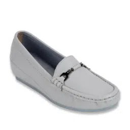 Metro Women's Grey Loafers image 3