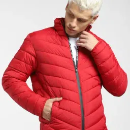 Jack & Jones Red Regular Fit Puffer Jacket-picture-20