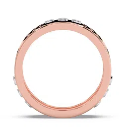 Candere by Kalyan Jewellers 18k Rose Gold & Diamond Ring for Men image 4