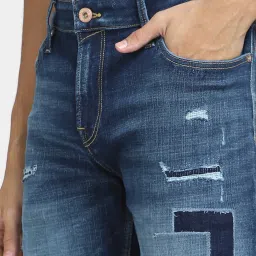 Jack & Jones Dark Blue Regular Fit Shorts image 4