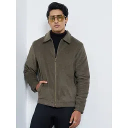 Peregrine By Pantaloons Green Regular Fit Jacket image 4