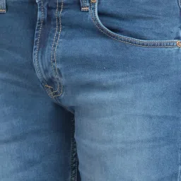 Spykar Blue Regular Fit Jeans image 4