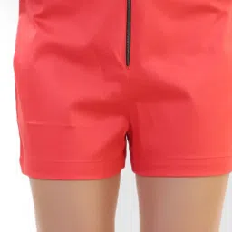 Belle Fille Red Regular Fit Shorts image 4