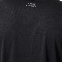 New Balance Black Regular Fit Sports T-Shirt image 4