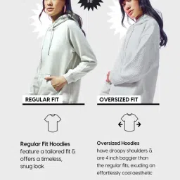 Bewakoof Beige Relaxed Fit Hoodie image 3