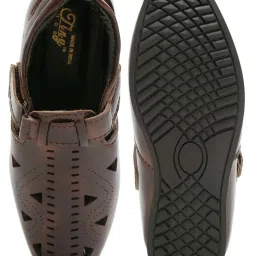 Tiny Bugs Kids Brown Casual Sandals image 4