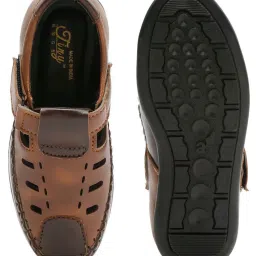 Tiny Bugs Kids Tan Casual Sandals image 4