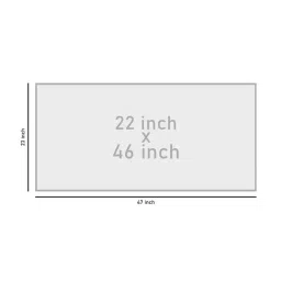 Art Street Gold & Black Colorful Mountain Large Panel Wall Art Print image 4