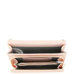 Fastrack Pink Solid Small Sling Handbag image 4