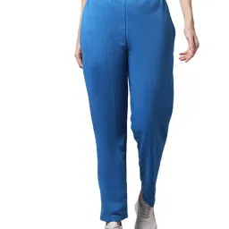 Vimal Jonney Blue & Orange Regular Fit Mid Rise Track Pants - Pack of 2 image 3