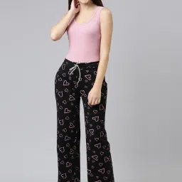 Kryptic Black Printed Pyjamas (Pack Of 2) image 4