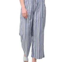 Woodland Light Blue Regular Fit Elasticated Culottes image 1