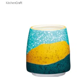 KitchenCraft 2-Piece Multi Medium Modern Indoor Ceramic Planter Set image 4