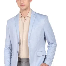 Arrow Blue Slim Fit Blazer image 4