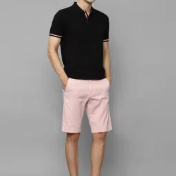 Allen Solly Pink Slim Fit Shorts image 4