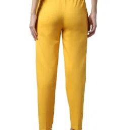 Vimal Jonney Green & Yellow Regular Fit Mid Rise Track Pants - Pack of 2 image 2
