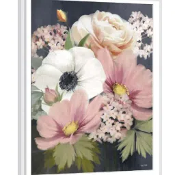 ARTE'VENUE Spring Harmony Flora Pink & White Paper Wall Arts - Set of 2 (13 X 16 inch Each) image 3