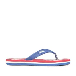 Disney by Bata Kids Blue & Red Flip Flops-picture-26