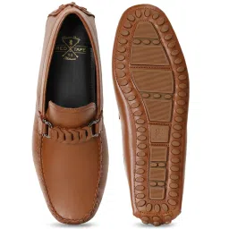 Red Tape Men's Tan Casual Loafers image 4