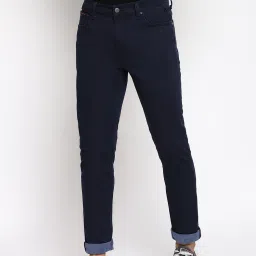 Lee Dark Blue Skinny Fit Lightly Washed Jeans image 1