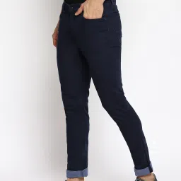 Lee Dark Blue Skinny Fit Lightly Washed Jeans image 3