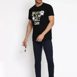 Lee Dark Blue Skinny Fit Lightly Washed Jeans image 5