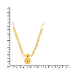 Waman Hari Pethe Jewellers 22k Gold Necklace Set for Women image 3