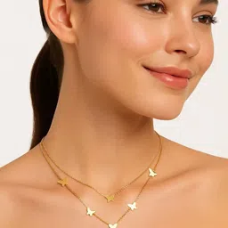 ISHTAARA Women Gold Necklace and Chains-image-87